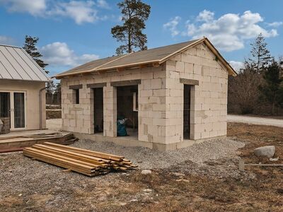 Blockbygge exteriör