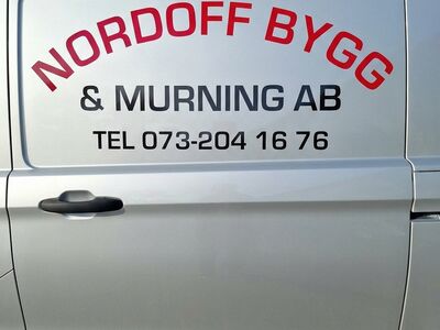 Nordoff Bygg företagsbil