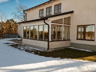 Inglasad veranda vintervy